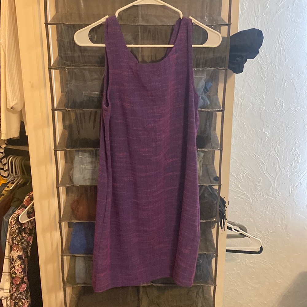 Purple dress